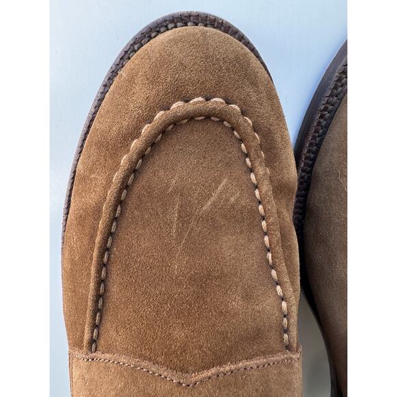 Grant Stone Traveler Penny Loafer Bourbon Suede Men’s Size 11D - Picture 8 of 16
